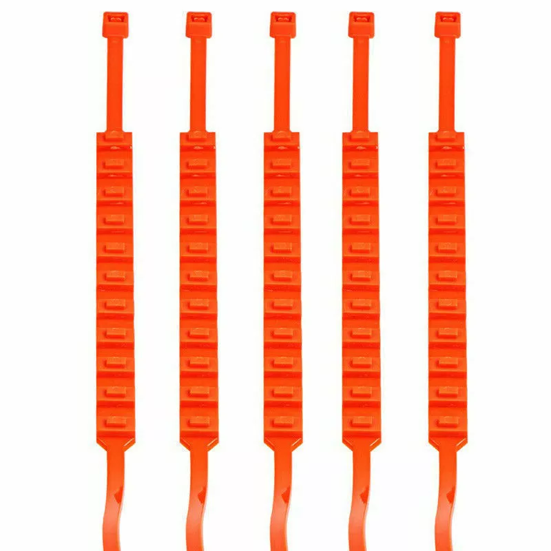 Nylon Tire Snow Chains with Cleated Grip and Easy Installation for 6.5-10.5in Tires All Vera Mart