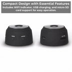 Backup Camera for RVs and Trailers with Wireless Hotspot and Night Vision, Magnetic Mount All Vera Mart
