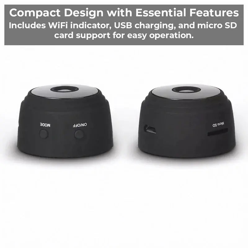 Backup Camera for RVs and Trailers with Wireless Hotspot and Night Vision, Magnetic Mount All Vera Mart