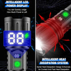Rechargeable Flashlight with 100000 Lumen Output and Adjustable Beam Focus All Vera Mart