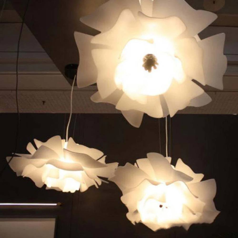 Dimmable Flower Pendant Light with Even Light Distribution and Ceiling Mount All Vera Mart