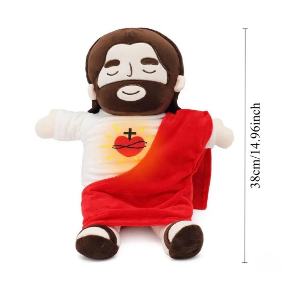 12 Inch Plush Doll with Breathable Fabric and Reinforced Stitching for Bedtime All Vera Mart