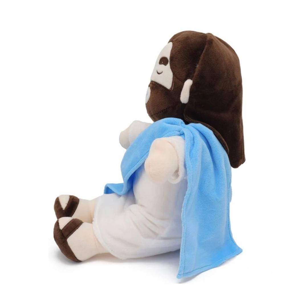 12 Inch Plush Doll with Breathable Fabric and Reinforced Stitching for Bedtime All Vera Mart