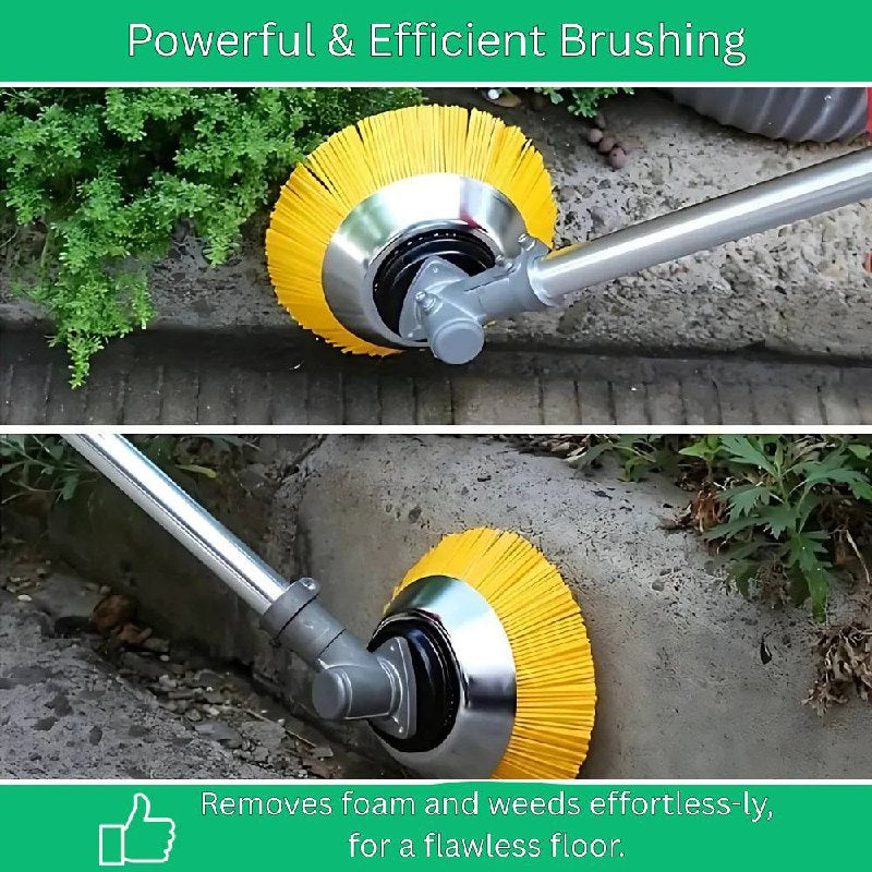 Nylon Brush Trimmer Head for Driveways and Patios with Universal Attachment All Vera Mart