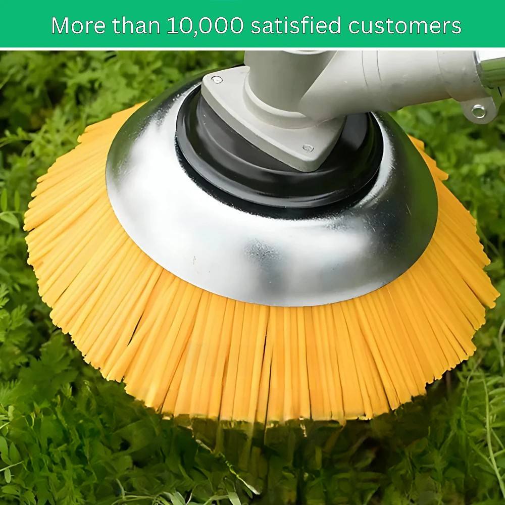 Nylon Brush Trimmer Head for Driveways and Patios with Universal Attachment All Vera Mart