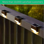 Solar LED Pathway Light with Automatic Dusk Sensor and IP45 Waterproof Rating All Vera Mart