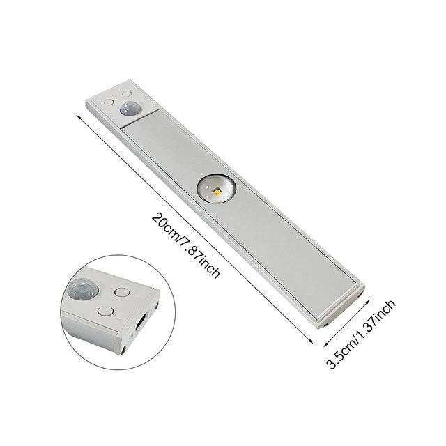 Motion Sensor LED Light Bar with Stepless Dimming and Three Color Temperatures All Vera Mart