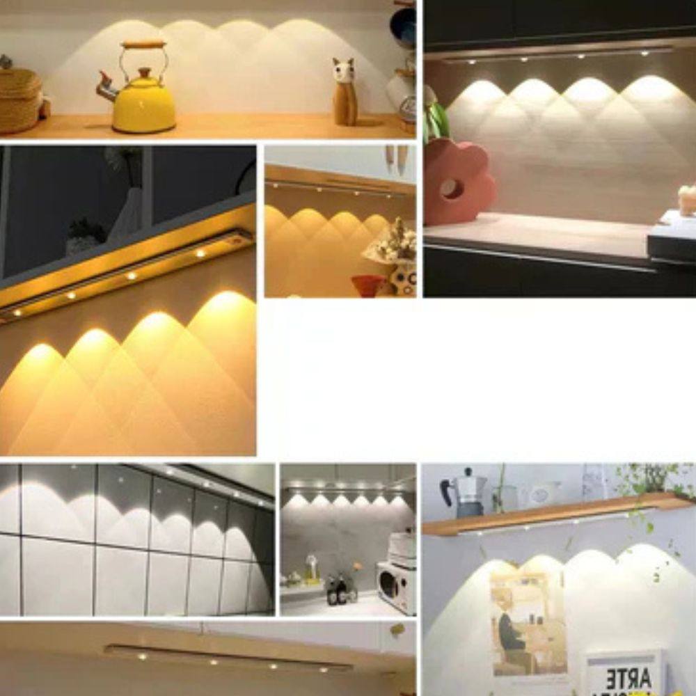 Motion Sensor LED Light Bar with Stepless Dimming and Three Color Temperatures All Vera Mart