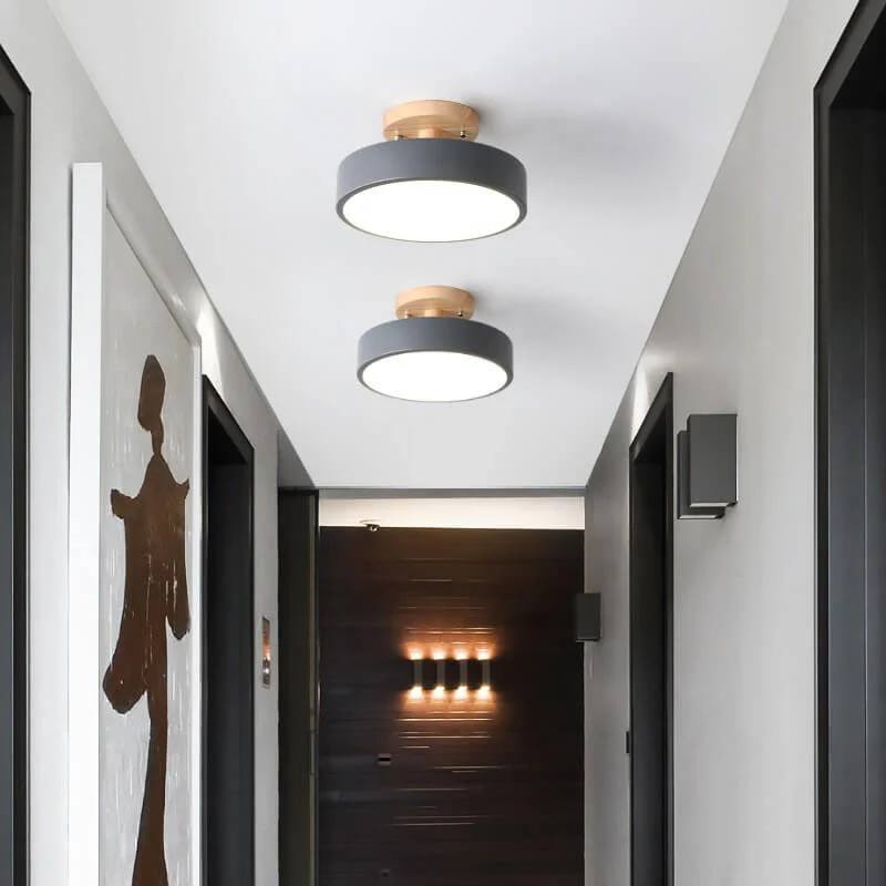 LED Ceiling Light with Adjustable Color Temperature and Slim Flush Mount, 150 sq ft All Vera Mart
