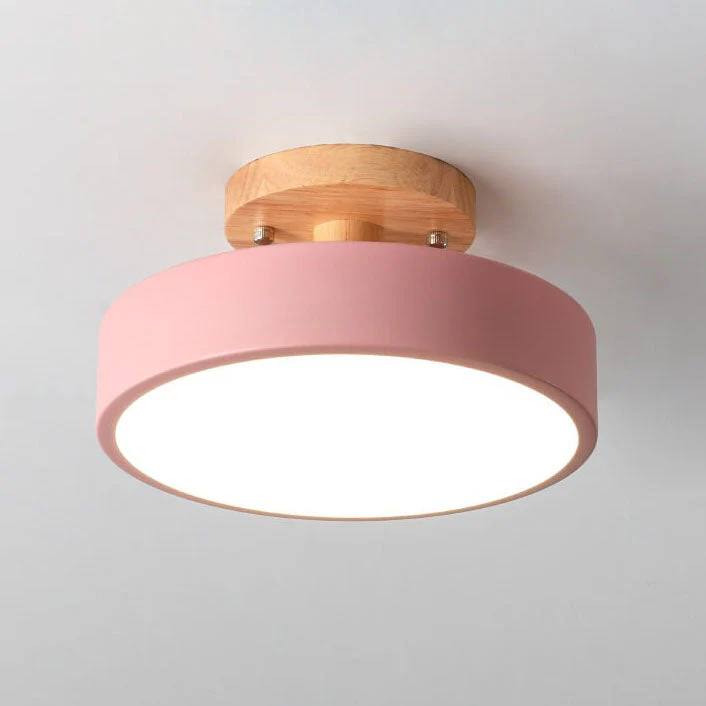 LED Ceiling Light with Adjustable Color Temperature and Slim Flush Mount, 150 sq ft All Vera Mart