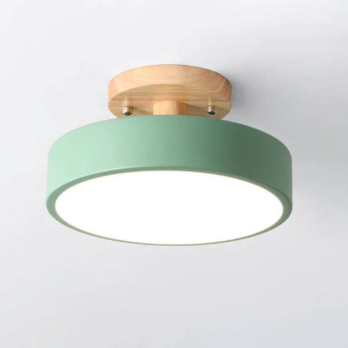 LED Ceiling Light with Adjustable Color Temperature and Slim Flush Mount, 150 sq ft All Vera Mart