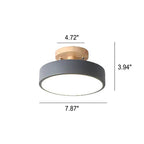 LED Ceiling Light with Adjustable Color Temperature and Slim Flush Mount, 150 sq ft All Vera Mart