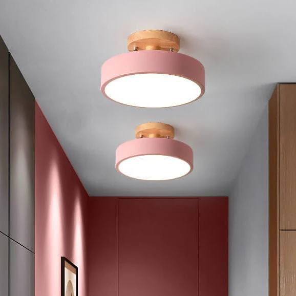 LED Ceiling Light with Adjustable Color Temperature and Slim Flush Mount, 150 sq ft All Vera Mart
