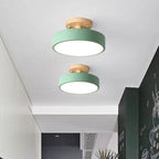 LED Ceiling Light with Adjustable Color Temperature and Slim Flush Mount, 150 sq ft All Vera Mart