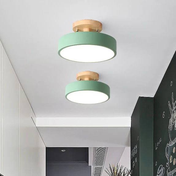 LED Ceiling Light with Adjustable Color Temperature and Slim Flush Mount, 150 sq ft All Vera Mart