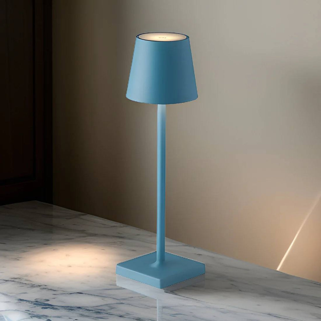Cordless LED Table Lamp with Touch Control and 15-Hour Battery, Warm White 3000K All Vera Mart