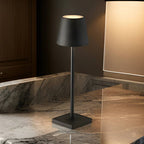 Cordless LED Table Lamp with Touch Control and 15-Hour Battery, Warm White 3000K All Vera Mart