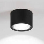 LED Ceiling Spotlight with Rotatable Cylinder Head and Matte Metal Housing All Vera Mart