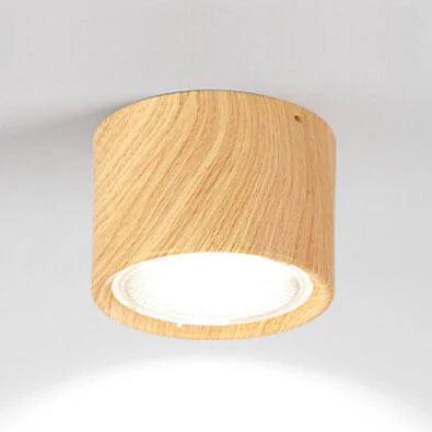 LED Ceiling Spotlight with Rotatable Cylinder Head and Matte Metal Housing All Vera Mart