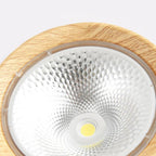 LED Ceiling Spotlight with Rotatable Cylinder Head and Matte Metal Housing All Vera Mart