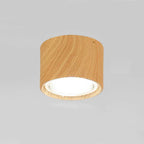 LED Ceiling Spotlight with Rotatable Cylinder Head and Matte Metal Housing All Vera Mart