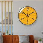 Scandinavian Wall Clock with Minimalist Numerals and Quartz Movement All Vera Mart