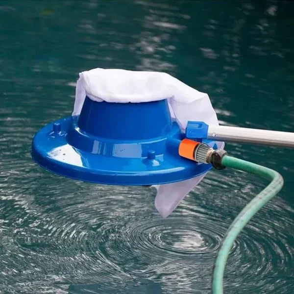 Pool Leaf Vacuum with Venturi Suction and Fine Mesh Bag for Garden Hose All Vera Mart
