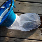 Pool Leaf Vacuum with Venturi Suction and Fine Mesh Bag for Garden Hose All Vera Mart