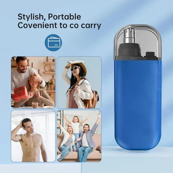 Nose Hair Trimmer with Rotating Blade System and Year-Long Battery Life, Water-Resistant All Vera Mart
