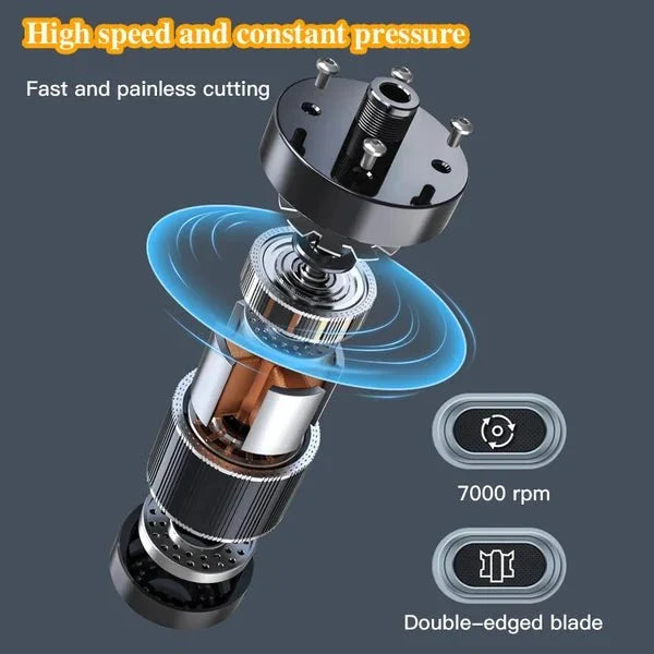 Nose Hair Trimmer with Rotating Blade System and Year-Long Battery Life, Water-Resistant All Vera Mart