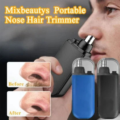 Nose Hair Trimmer with Rotating Blade System and Year-Long Battery Life, Water-Resistant All Vera Mart