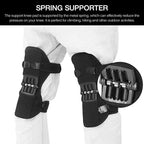 Knee Support Pads with Spring Mechanism and Adjustable Straps for Squats All Vera Mart