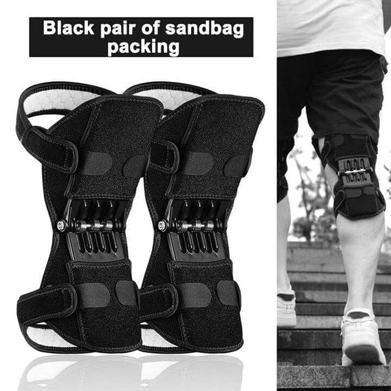 Knee Support Pads with Spring Mechanism and Adjustable Straps for Squats All Vera Mart