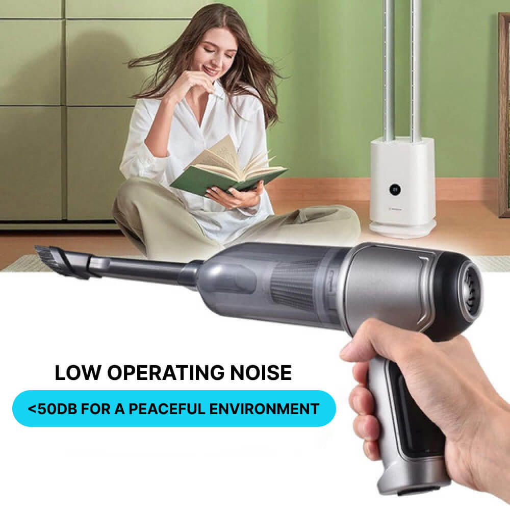Handheld Vacuum with Turbo Suction and Rechargeable Battery for Pet Hair All Vera Mart