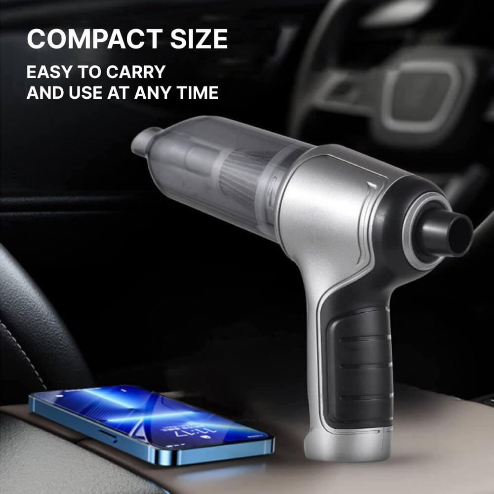 Handheld Vacuum with Turbo Suction and Rechargeable Battery for Pet Hair All Vera Mart