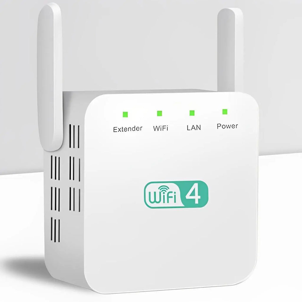 WiFi Extender with Dual-Band Support and Ethernet Port, Long-Range Coverage All Vera Mart