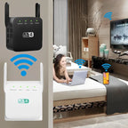 WiFi Extender with Dual-Band Support and Ethernet Port, Long-Range Coverage All Vera Mart