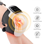 Heat Therapy Knee Massager with Red Light and Laser, Vibration Mode All Vera Mart