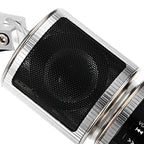 Handlebar Bluetooth Speaker with Dual Stereo Channels and Weatherproof Housing for Motorcycles All Vera Mart