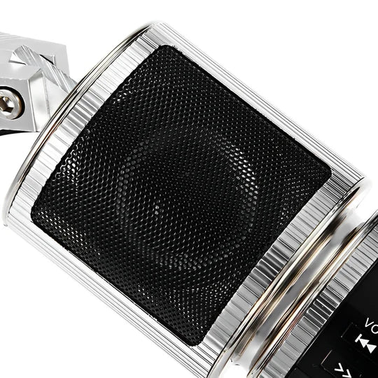 Handlebar Speaker System with Wireless Streaming and FM Radio for Motorcycles All Vera Mart
