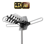 Motorized TV Antenna with 360 Degree Rotation and Signal Amplifier, 33ft Cable All Vera Mart