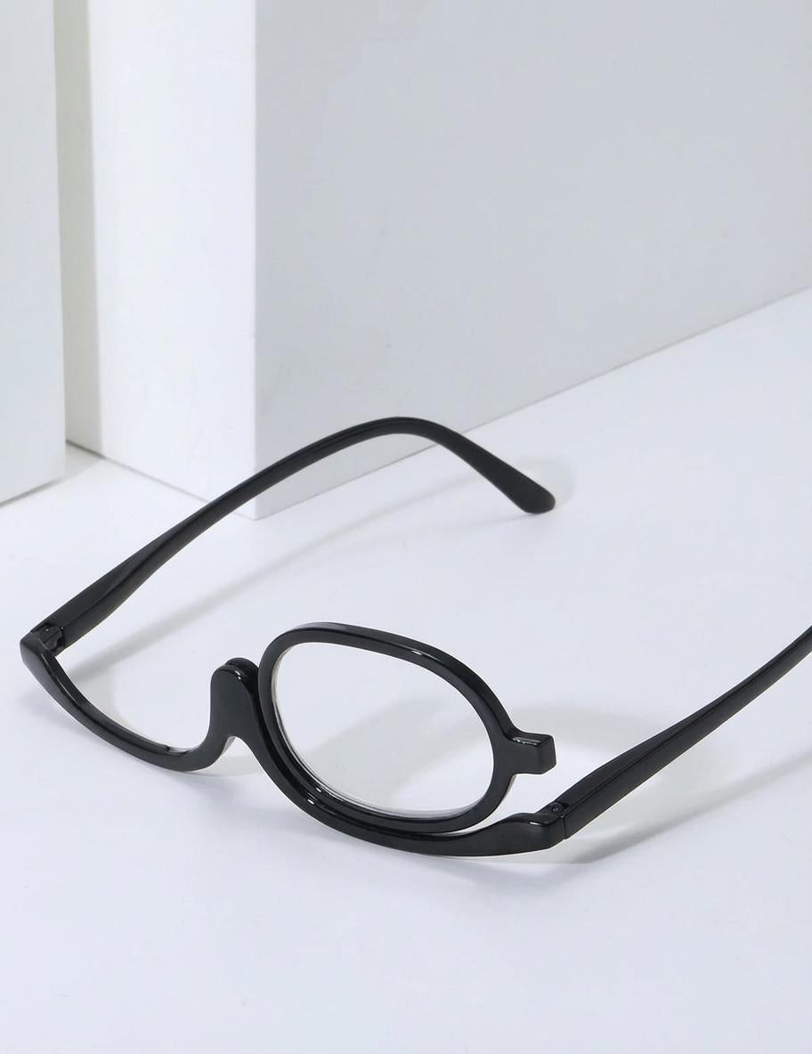Flip Up Magnifying Glasses with Independent Lens Rotation for Eye Makeup Application All Vera Mart