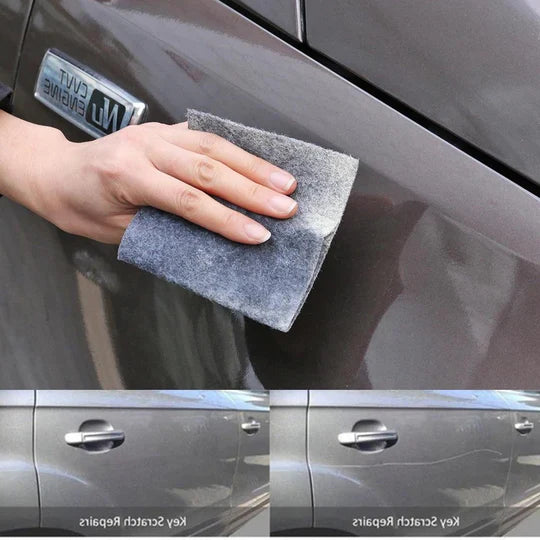 Car Scratch Repair Cloth with Nanotechnology Fabric for Light Surface Marks All Vera Mart