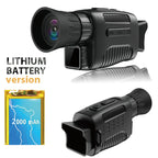 Infrared Monocular with 3x Optical Zoom and 10MP Photo Capture, 300m Night Vision Range All Vera Mart