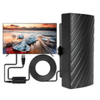 Amplified HDTV Antenna with 460 Mile Range and 39dB Signal Booster, Indoor Outdoor All Vera Mart
