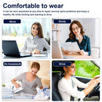 Cervical Traction Device with Eight Airbag Columns and Heat Therapy, Five Height Settings All Vera Mart