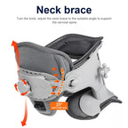 Cervical Traction Device with Eight Airbag Columns and Heat Therapy, Five Height Settings All Vera Mart