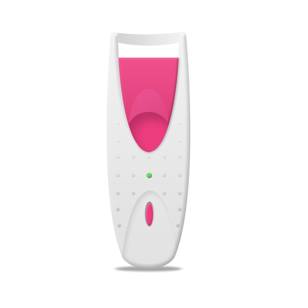 Heated Eyelash Curler with Silicone Pad and Battery Power, Fast Heat-Up All Vera Mart