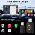 CarPlay Wireless Adapter with Dual Band Technology and Auto Reconnect All Vera Mart