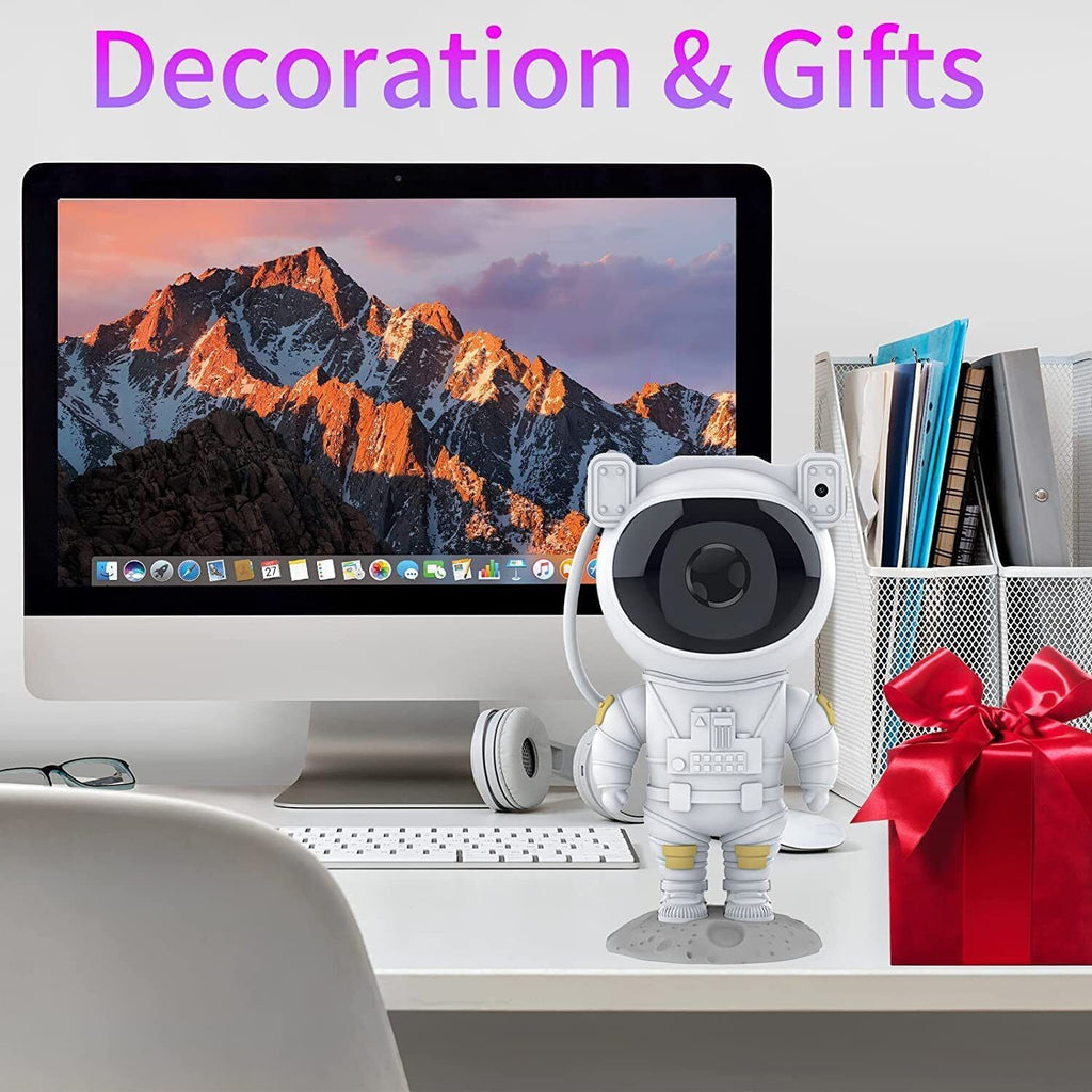 Galaxy Projector with 8 Nebula Patterns and Remote Control, Astronaut Design All Vera Mart